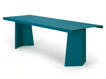 PALLAS - Rectangular steel table by ClassiCon