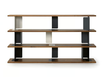 PARIS - Open steel and wood bookcase by ClassiCon