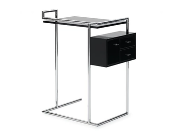 PETITE COIFFEUSE - Steel and wood side table by ClassiCon