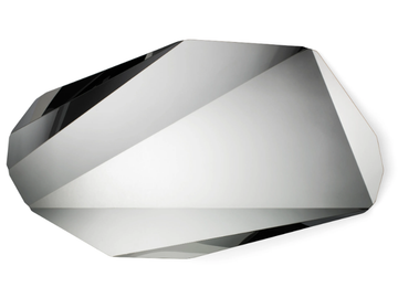 PIEGA LARGE - Wall-mounted stainless steel mirror by ClassiCon