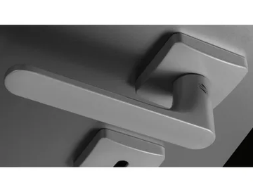 ONEQ CC21 R-RY - Door handle on rose with lock by Colombo Design