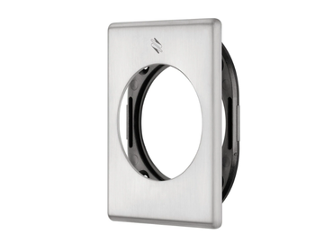 PB 01 Q / PB 01 DG Q - Square brass rose by Colombo Design