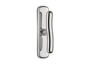 SIRIO CD 12 IM - Brass window handle on back plate by Colombo Design