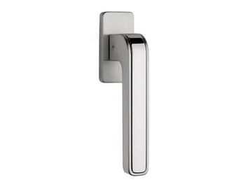TECNO MO 12 DK/SM - DK Cromall® window handle on rose by Colombo Design