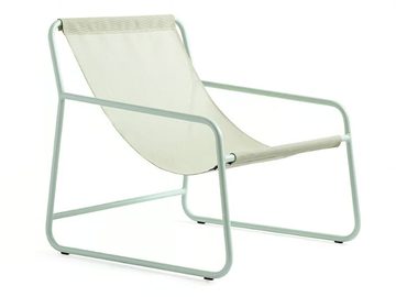 EASY - Polyester easy chair with armrests by Connubia
