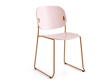 YO! - Sled base polypropylene chair by Connubia