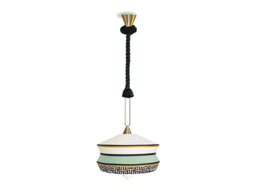 CALYPSO ANTIGUA - LED fabric pendant lamp by Contardi