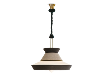 CALYPSO XL GUADALOUPE - LED fabric pendant lamp by Contardi
