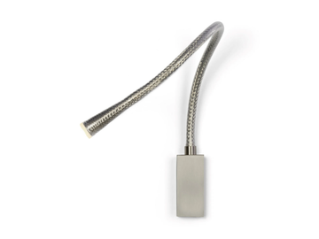 FLEXILED STEEL - LED steel reading lamp by Contardi