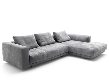 MOSS - Sofa with chaise longue by Cor