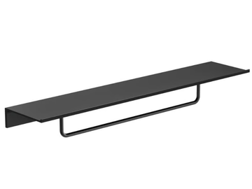 LEEV - Metal towel rack / bathroom wall shelf by Coram
