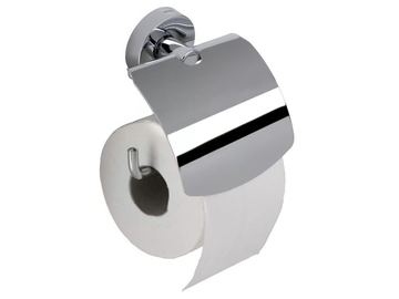 LUNA - Metal toilet roll holder with cover by Coram