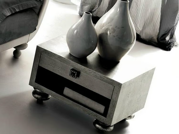 KEOPE - Wooden bedside table with drawers by CorteZari
