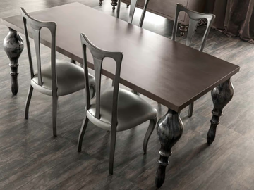 ZOE - Rectangular oak table by CorteZari