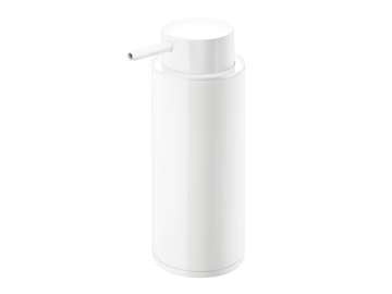 BLACK&WHITE - Stainless steel Bathroom soap dispenser by Cosmic