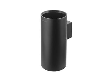 BLACK&WHITE - Wall-mounted brass toothbrush holder by Cosmic