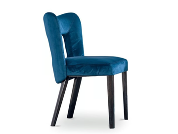 BESS - Upholstered velvet chair by Costantini Pietro