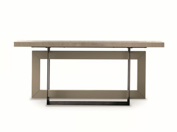 BLADE - Rectangular wooden console table by Costantini Pietro