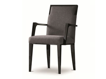 CONCEPT - Upholstered fabric chair with armrests by Costantini Pietro