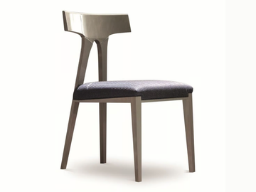 FLAMINGO - Fabric chair with integrated cushion by Costantini Pietro