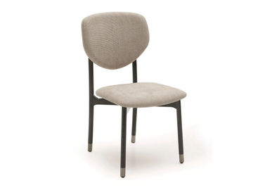 LAYLA - Upholstered fabric chair open back by Costantini Pietro