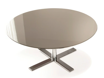 PLANET - Round wooden coffee table by Costantini Pietro