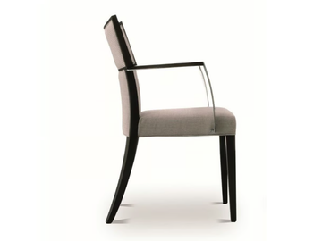 SAVOY - Upholstered fabric chair with armrests by Costantini Pietro