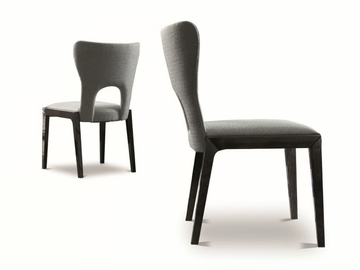 SHAPE - Upholstered fabric chair by Costantini Pietro