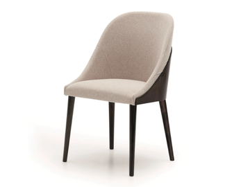 SHELL - Upholstered fabric chair by Costantini Pietro