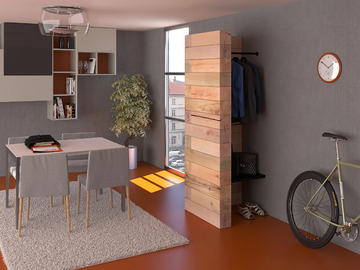 CRAFTWAND® - Entryway wardrobe by CRAFTWAND