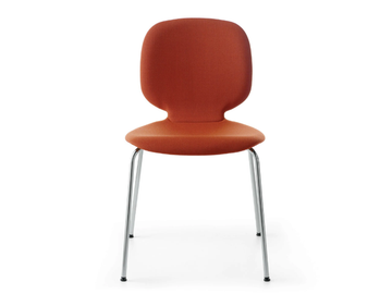 ALIS R 4L - Upholstered stackable chair by Crassevig