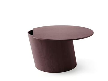 BIAS 70 - Round multi-layer wood coffee table by Crassevig