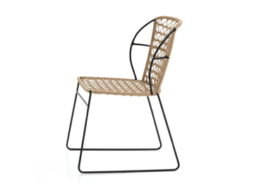 EMMA R/SB - Sled base steel chair by Crassevig