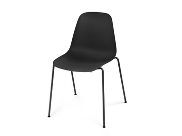 POLA LIGHT R/4L ECO - Stackable polypropylene chair by Crassevig
