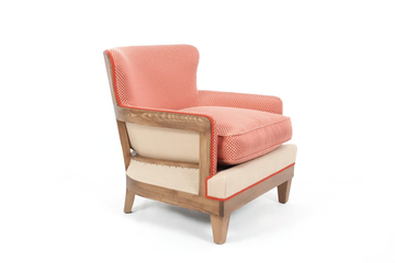 BRISTOL ESSENCE - Fabric armchair with armrests by Crearte Collections