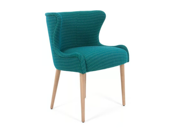 GOM ARM CONTEMPORAIN - Velvet chair by Crearte Collections