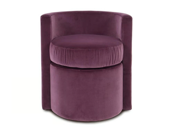 LAB #008 - Velvet easy chair with armrests by Crearte Collections