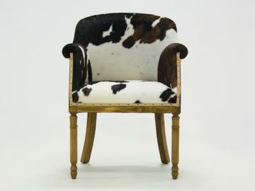 PARIS ARM ESSENCE - Leather chair with armrests by Crearte Collections