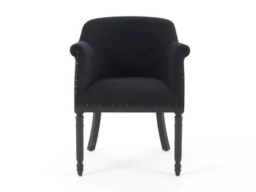 PARIS ARM ESSENCE - Velvet chair with armrests by Crearte Collections