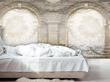 CARE - Waterproof trompe l'oeil wallpaper _ creativespace by Creative Space