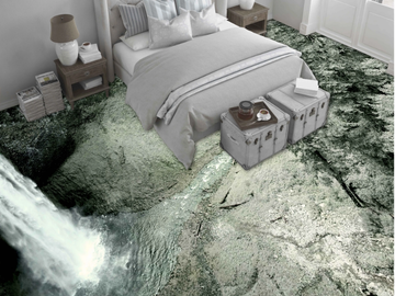 CASCADE - Washable landscape wallpaper _ creativespace by Creative Space