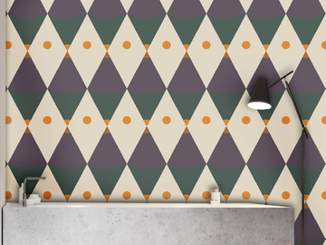 COSÌ - Geometric washable wallpaper _ creativespace by Creative Space