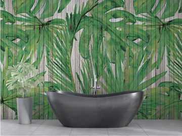 MAX - Washable Tropical wallpaper _ creativespace by Creative Space