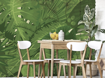 MIX - Washable Tropical wallpaper _ creativespace by Creative Space