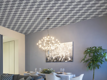 TRIBUTE TO GIO PONTI - Geometric wallpaper _ creativespace by Creative Space