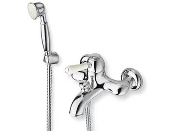 ART ELITE CRIAE100 - Wall-mounted bathtub mixer with hand shower by CRISTINA Rubinetterie