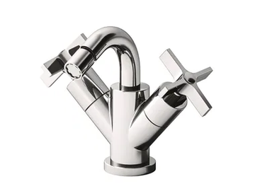 CROSS ROAD CRICR326 - 1 hole bidet mixer with individual rosettes by CRISTINA Rubinetterie