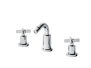 CROSS ROAD CRICR331 - Countertop 3 hole bidet mixer by CRISTINA Rubinetterie