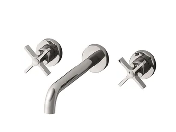 CROSS ROAD CRICR943 - Wall-mounted washbasin mixer with individual rosettes by CRISTINA Rubinetterie