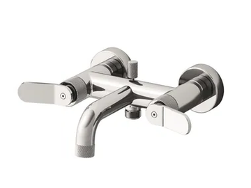 EAST SIDE CRIES187 - Wall-mounted bathtub mixer with individual rosettes by CRISTINA Rubinetterie